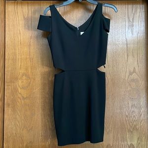 Ali & Jay cocktail dress, black, with cute side cut-outs